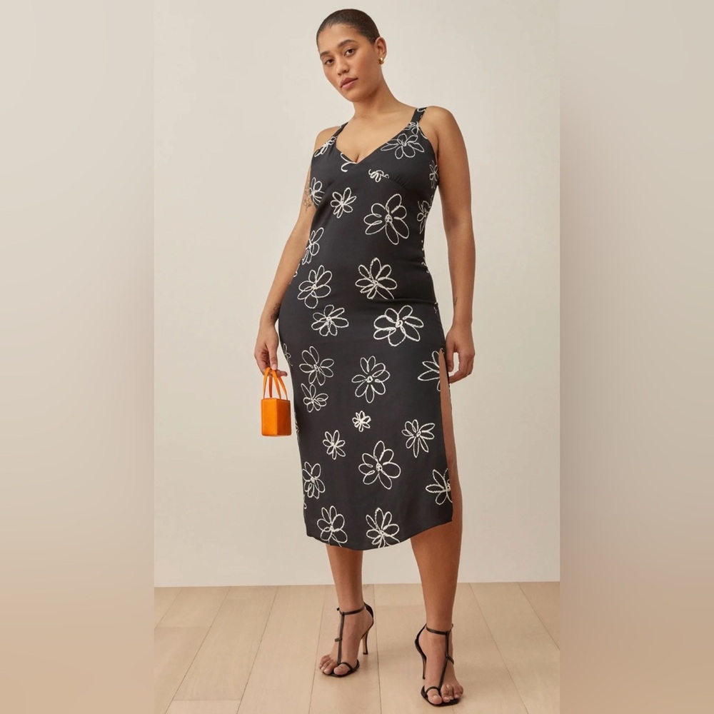 Reformation Lynda Dress in Blooms Size 6